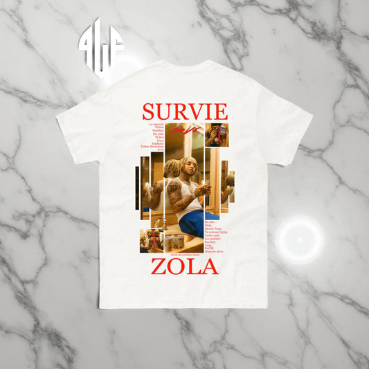 Ce t-shirt de l'album "Survie" de Zola.