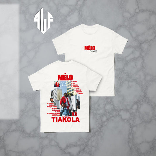 T-shirt de l'album "MELODIC" de Tiakola.