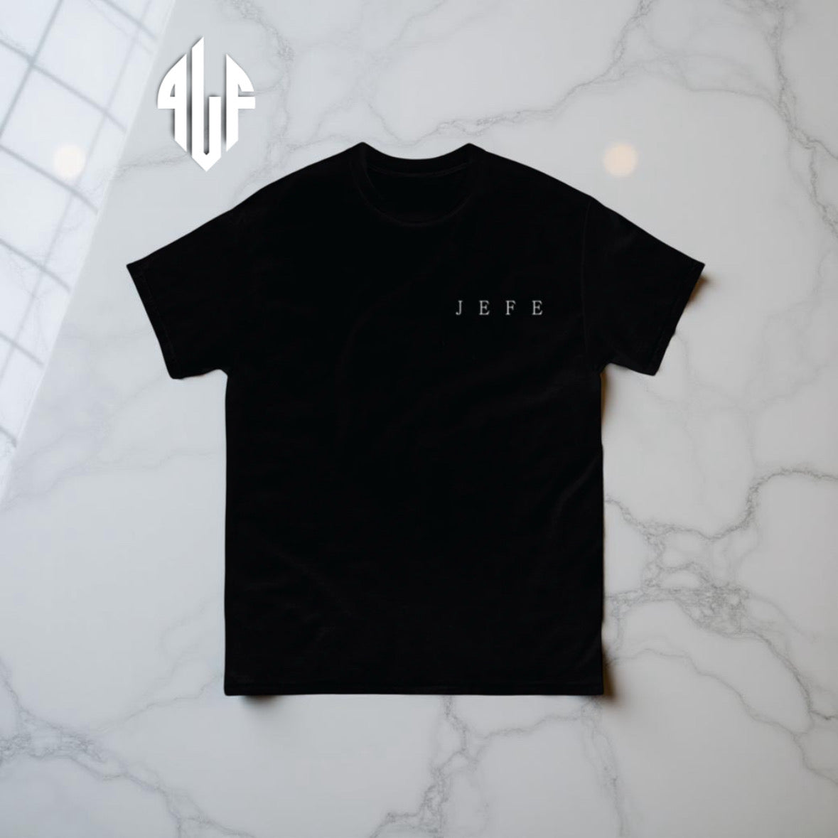 T-shirt de l'album "JEFE" de Ninho.