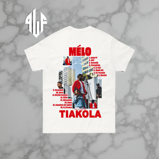 T-shirt de l'album "MELODIC" de Tiakola.