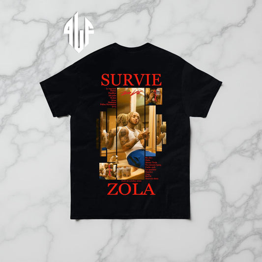 Ce t-shirt de l'album "Survie" de Zola.