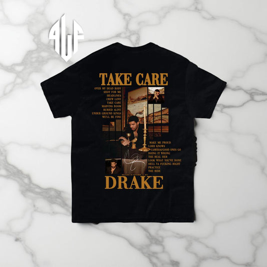 Ce t-shirt de l'album "TAKE CARE" de Drake.