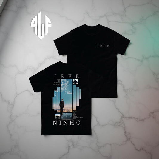 T-shirt de l'album "JEFE" de Ninho.